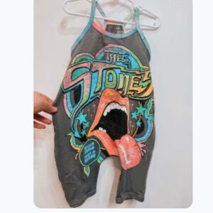 Baby Rolling Stones onesie